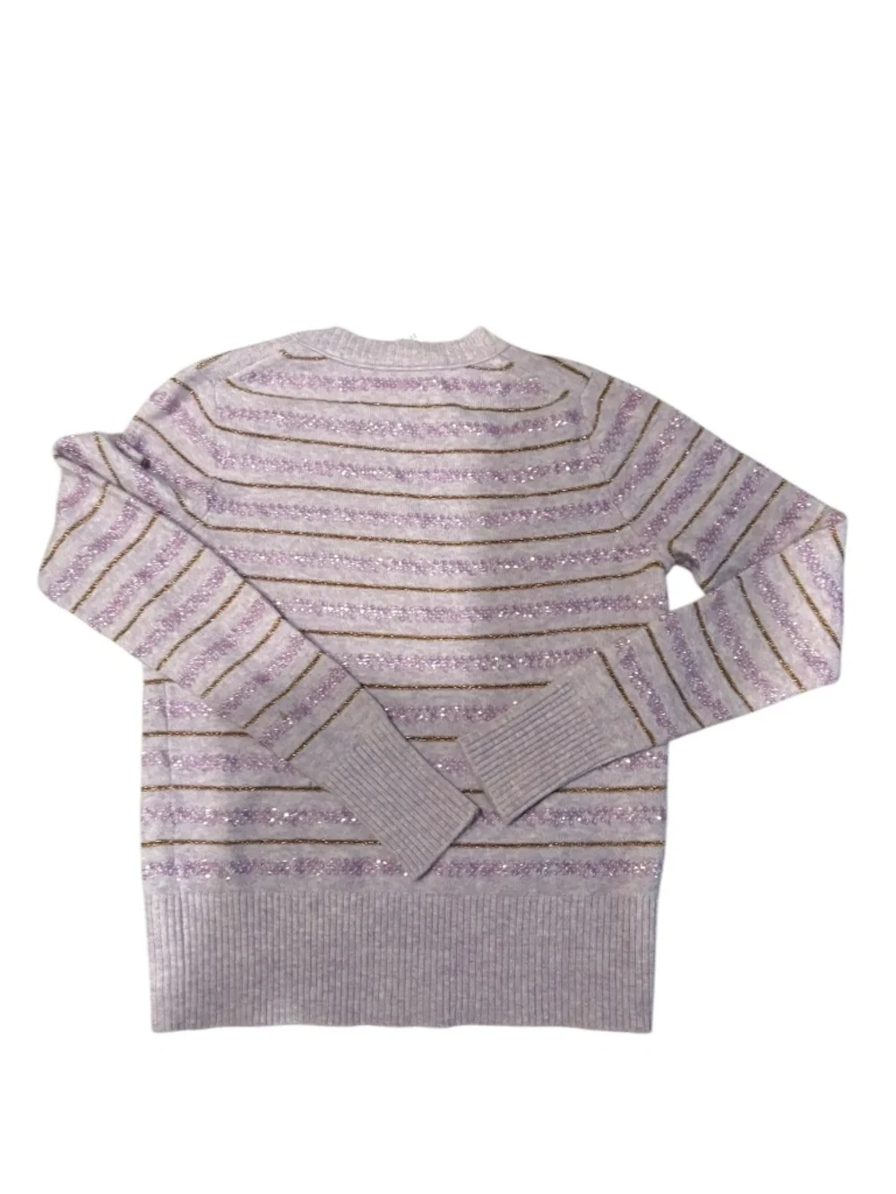 J. Crew j crew purple wool blend sequined sweater xs nwt new